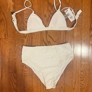 NWT Onia White Bikini set